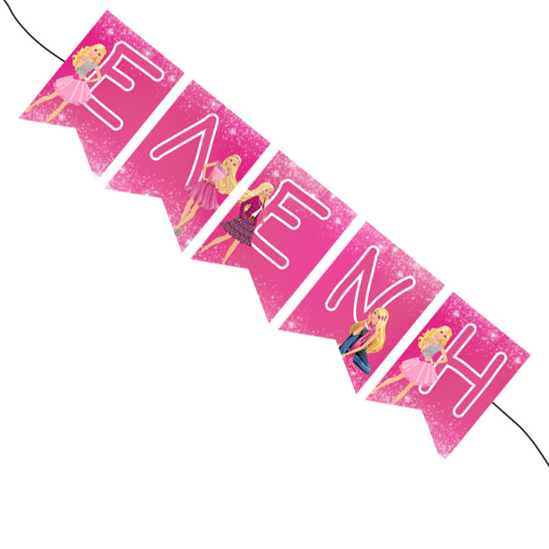 Σημαιάκια με όνομα Barbie