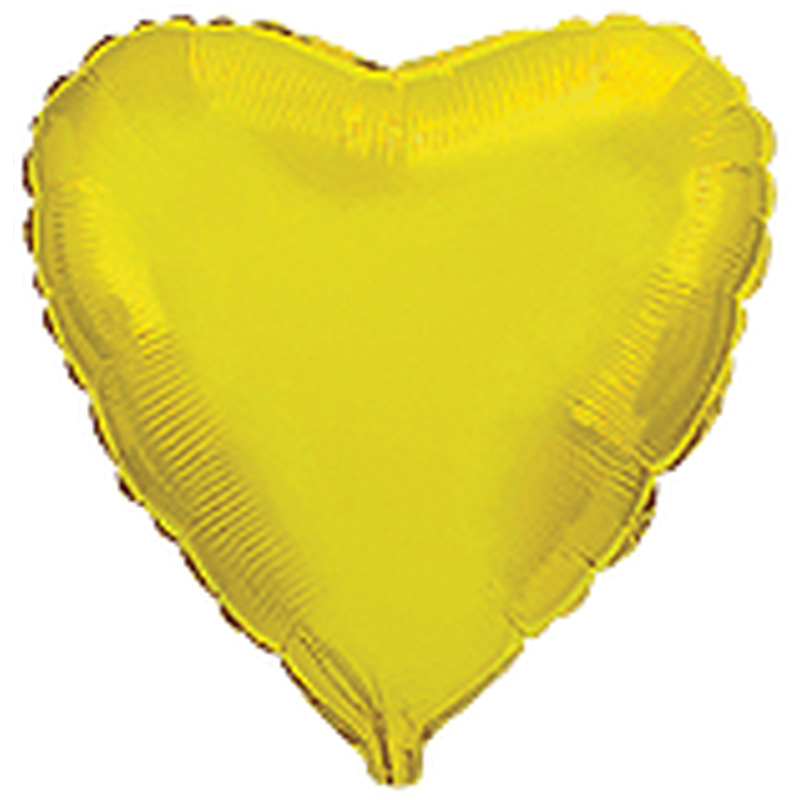 Μπαλόνι Φοιλ 9 Καρδιά Χρυσό