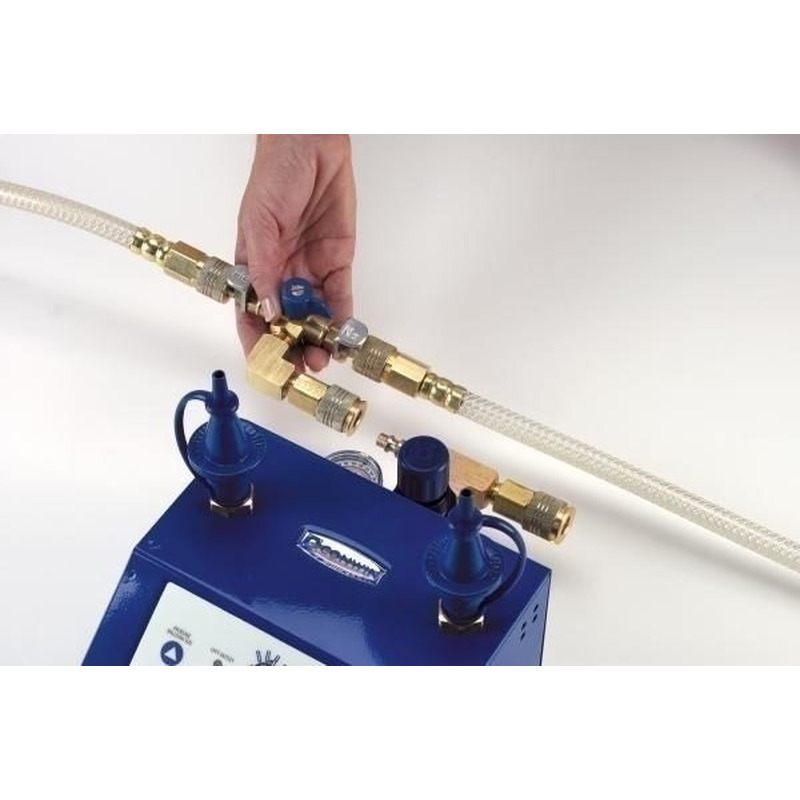 Helium /Nitrogen Quick Switch