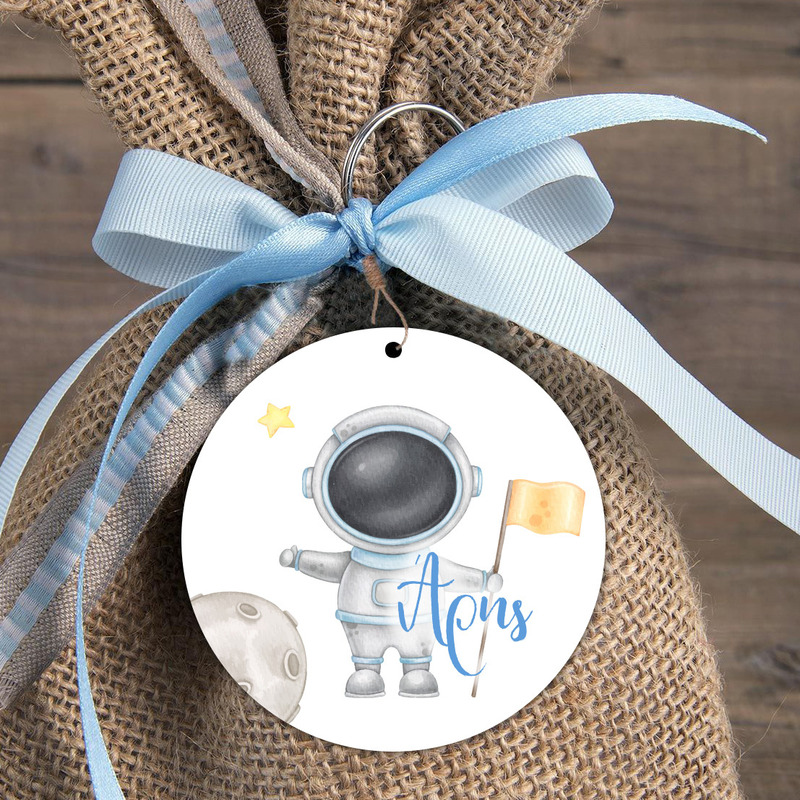 Ξύλινη φιγούρα Αστροναύτης για μπομπονιέρα