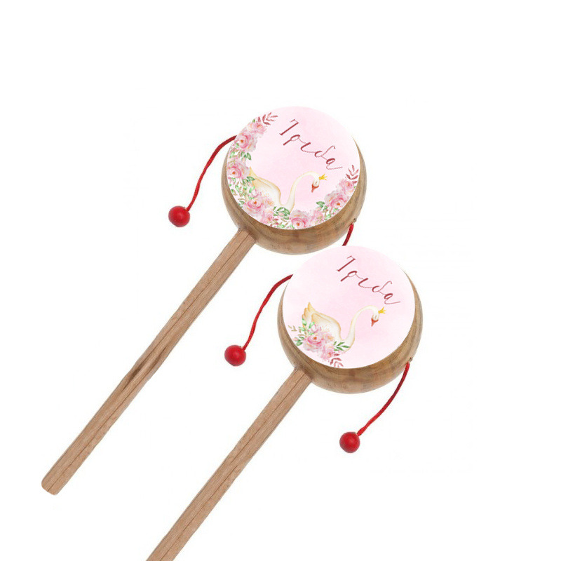 Ξύλινο Τυμπανάκι με όνομα Κύκνος