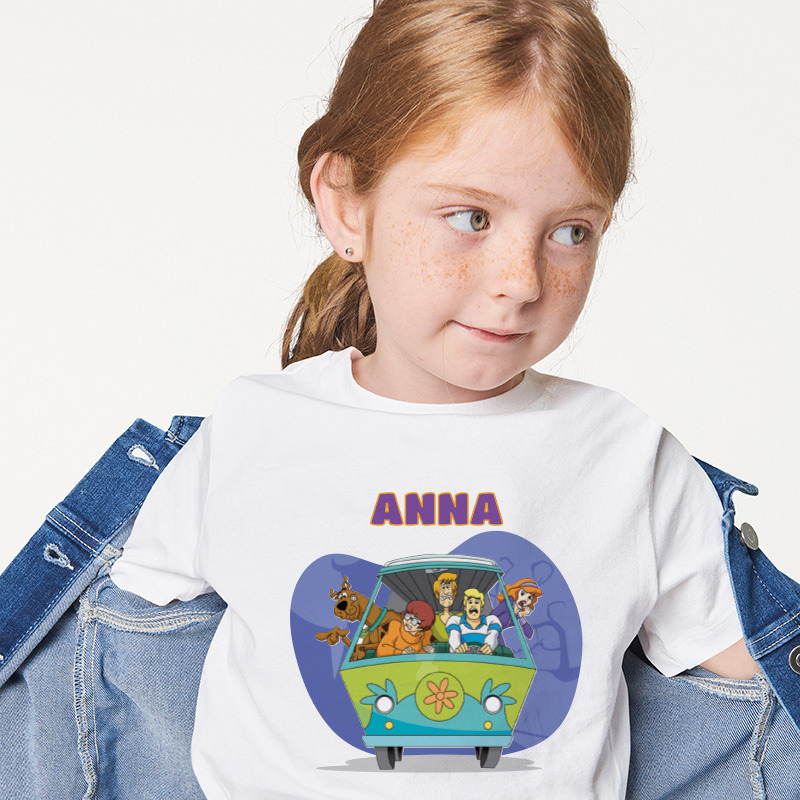 Παιδικό T-shirt Scooby-Doo για κορίτσι με όνομα