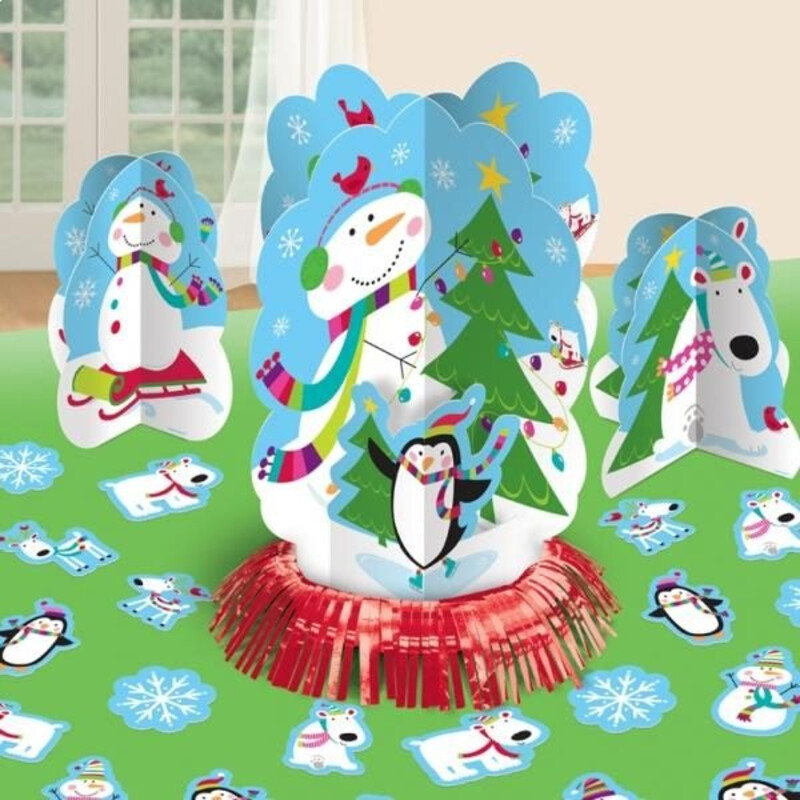 Joyful Snowman Διακοσμητικό Τραπεζιού - χιονάνθρωπος