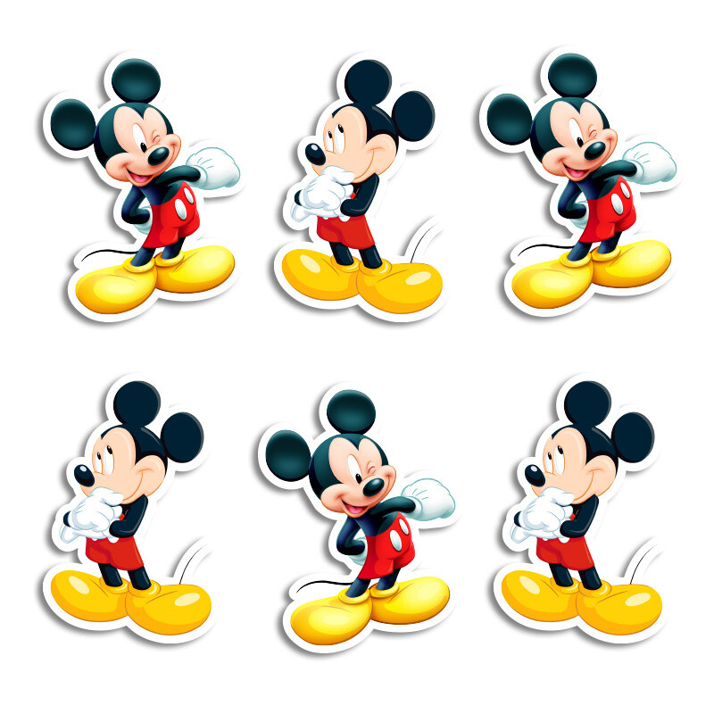 Αυτοκόλλητα Mickey 10cm / 8τμχ
