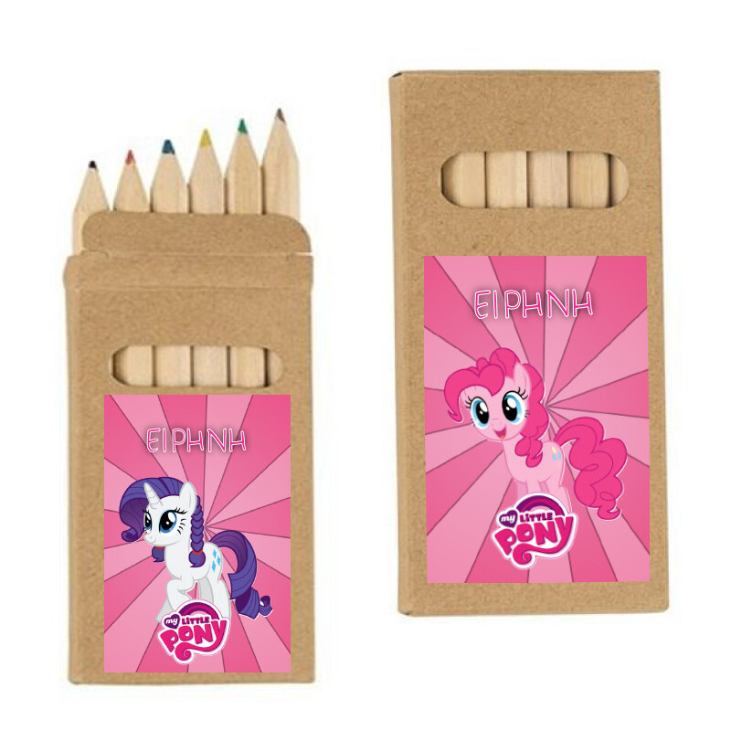 Ξυλομπογιές My Little Pony με όνομα