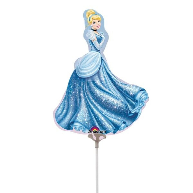 Μπαλόνι Φοιλ Μινι  14 σχήμα Cinderella - Σταχτοπούτα / 25x33 εκ