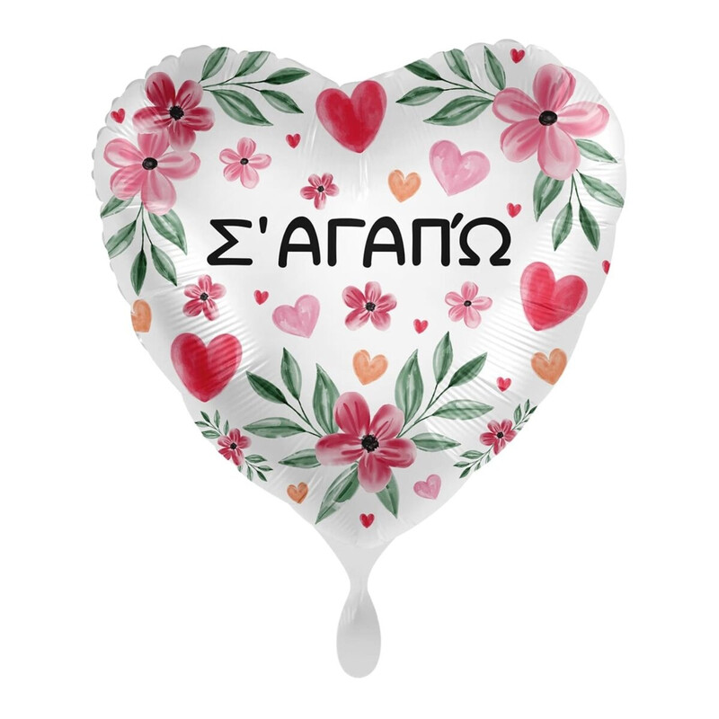 Μπαλόνι Φοιλ 17 Σ'Αγαπώ Rosy Romance / 43 εκ