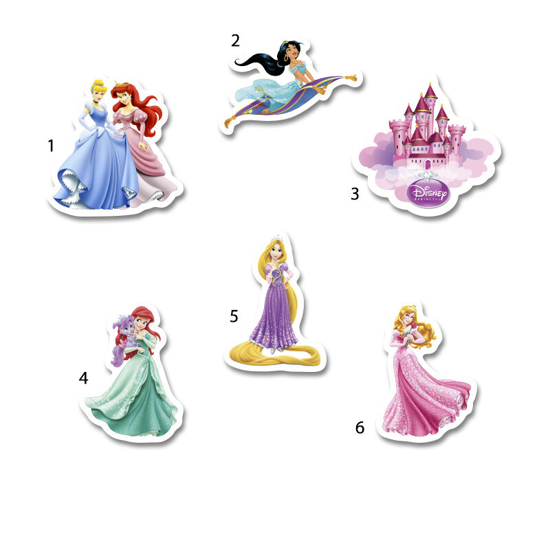 Διακοσμητική φιγούρα Disney Princess 5cm Ξύλινη/1τμχ
