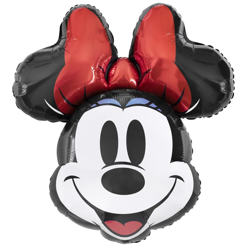 Μπάλονι Φοιλ Σχήμα Minnie Κεφάλι / 62 x 67 εκ - Ασυσκεύαστο