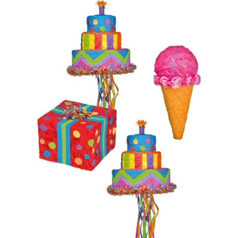 Πινιάτα Birthday - 3 σχέδια