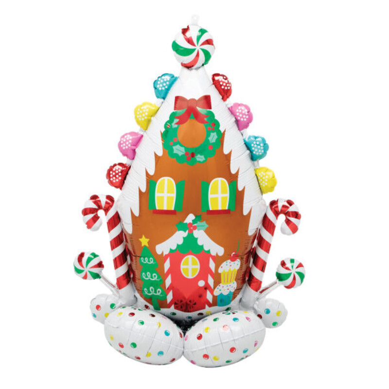 Μπαλόνι φοιλ AirLoonz  Gingerbread House / 81x129 εκ
