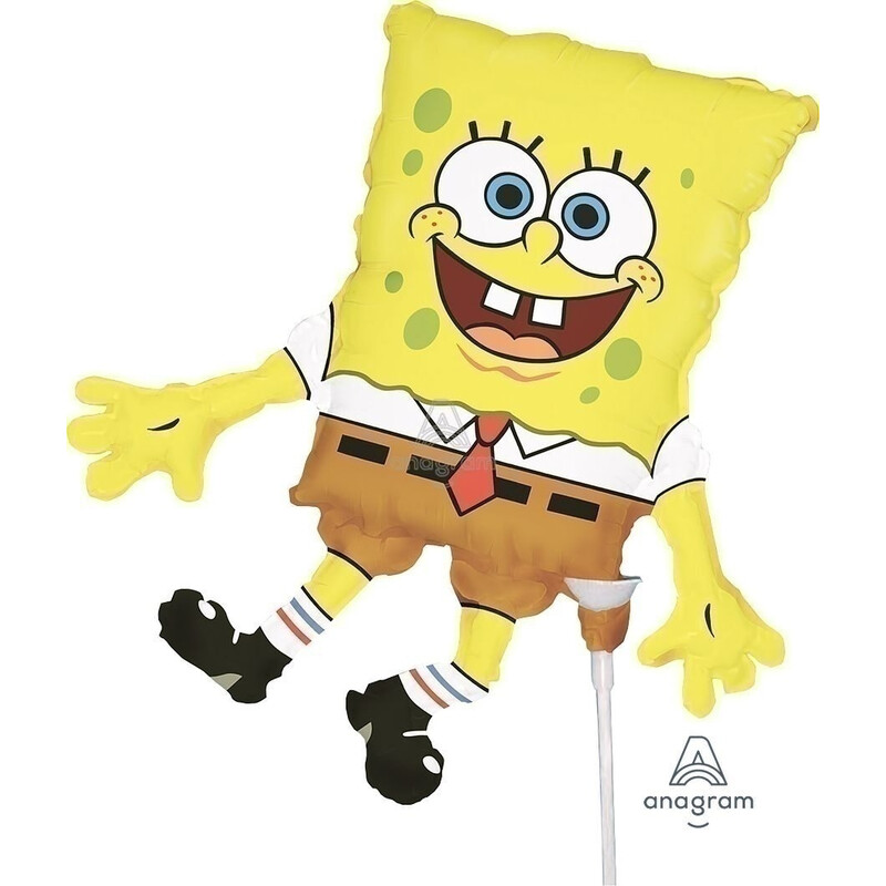 Μπαλόνι Φοιλ μίνι 14 Μπομπ Σφουγγαράκης / 36 εκ - SpongeBob