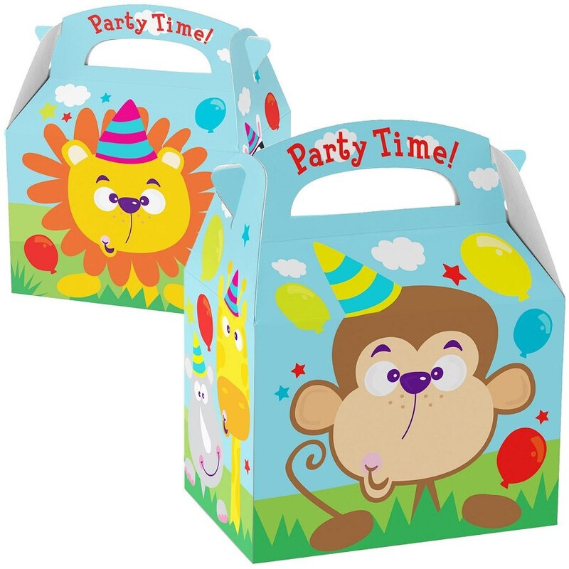 Κουτί Φαγητού Χαρτ. Party Box Jungle