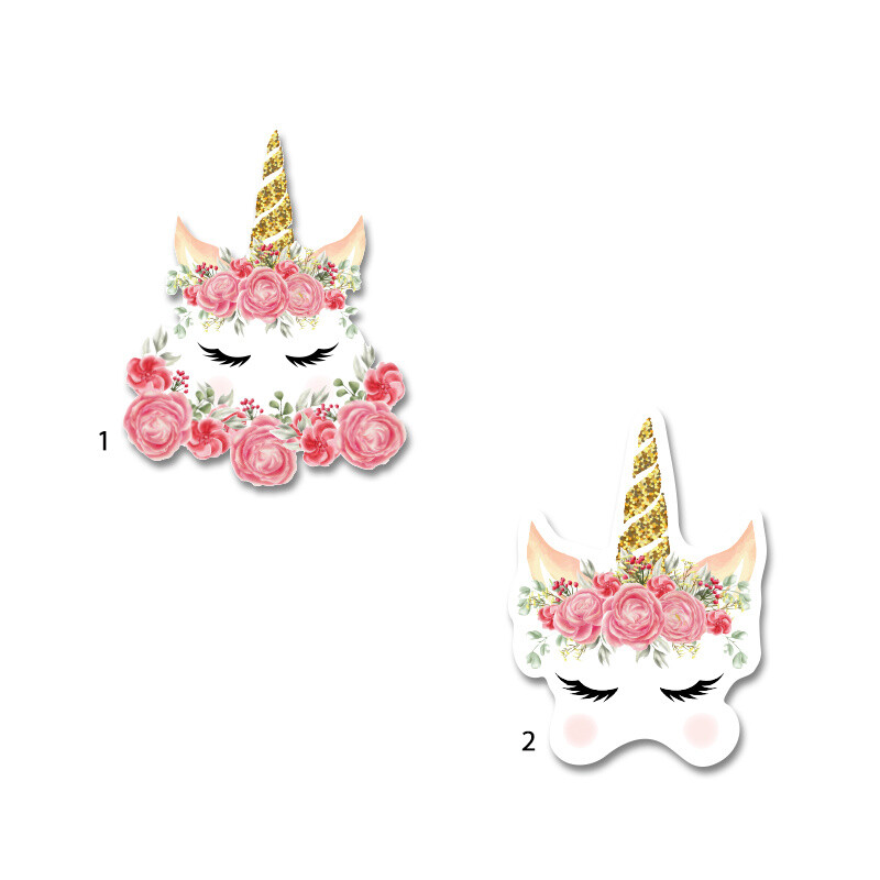 Διακοσμητική φιγούρα Unicorn 10cm Ξύλινη/1τμχ