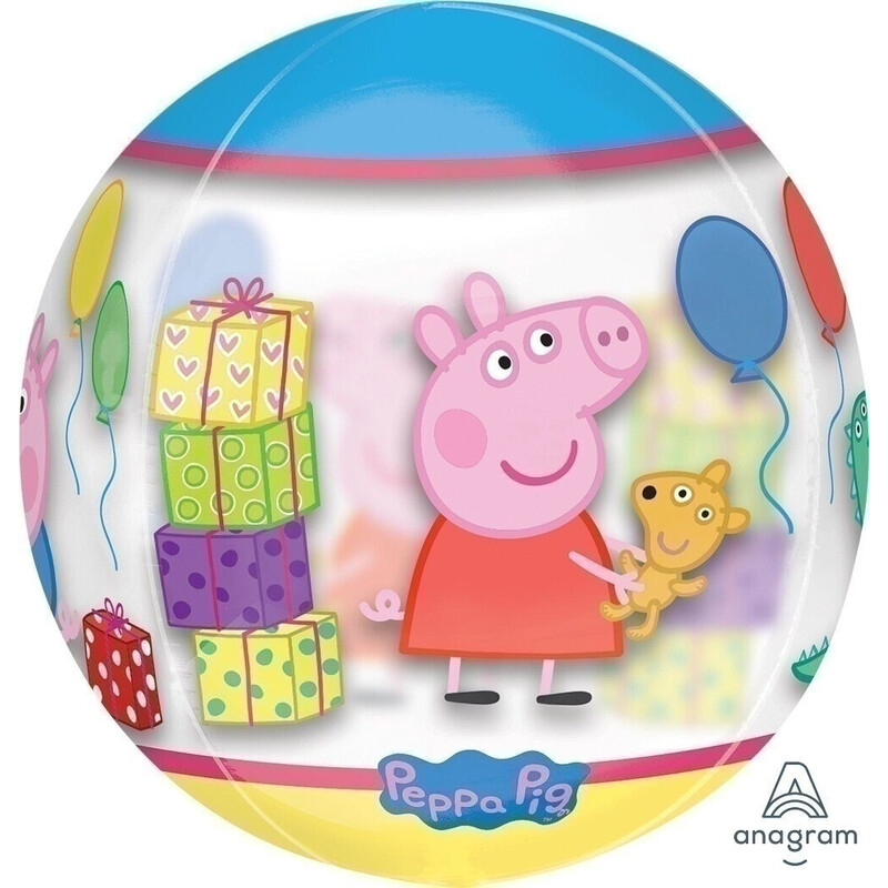Μπαλόνι Φοιλ Orbz Peppa Pig 38εκ Χ 40εκ