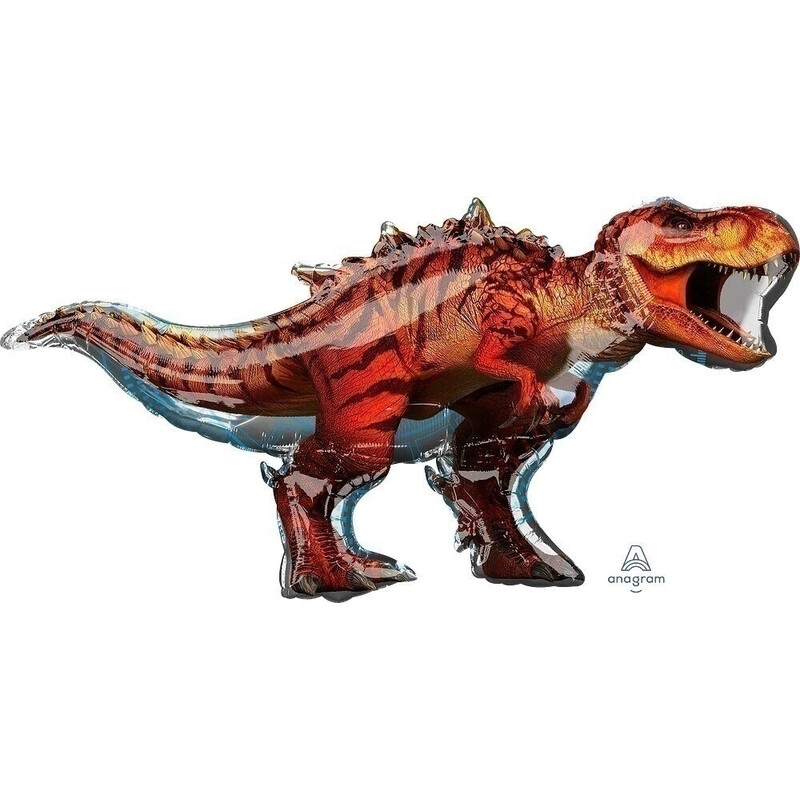 Μπαλόνι Φοιλ Σχήμα Δεινόσαυρος Jurassic World T-Rex / 114 x 60 εκ