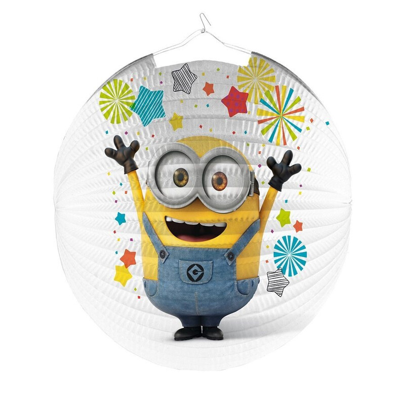 Χάρτινη Διακοσμητική Μπάλα Minions / 25εκ