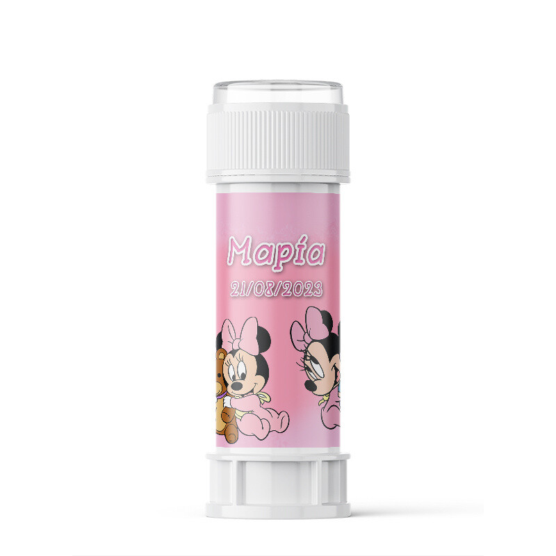 Σαπουνόφουσκες με όνομα Baby Minnie