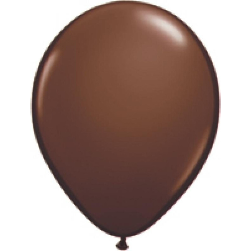 Μπαλόνια Λάτεξ 5 Καφέ Chocolate Fashion /100 τεμ