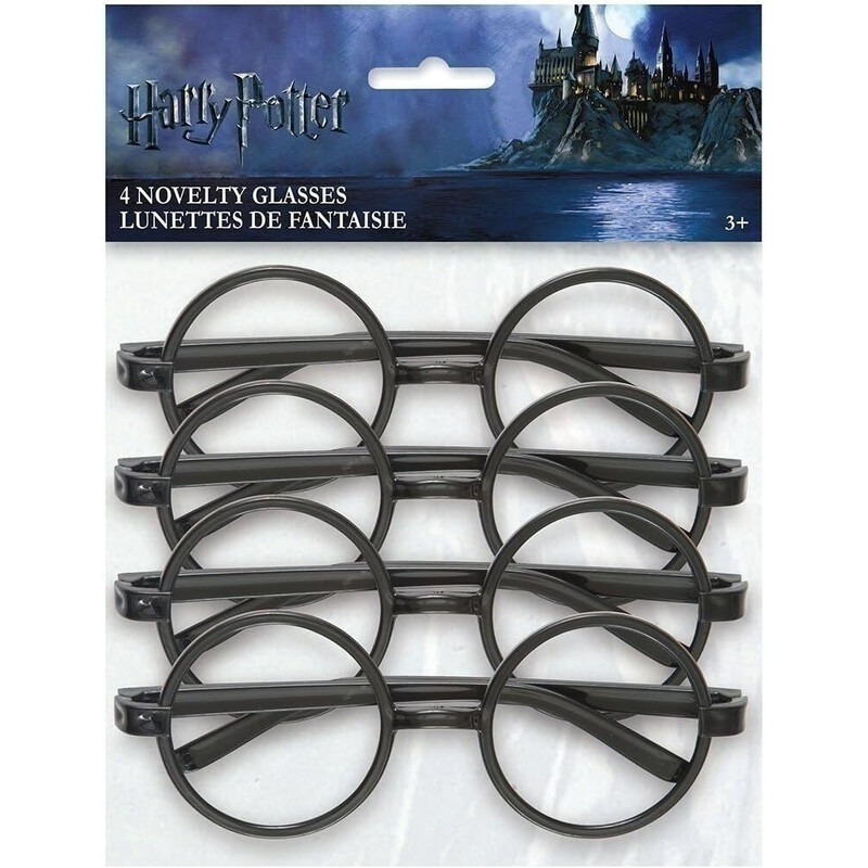 Γυαλιά Πλαστικά Harry Potter Χωρίς Φακούς / 4 τμχ