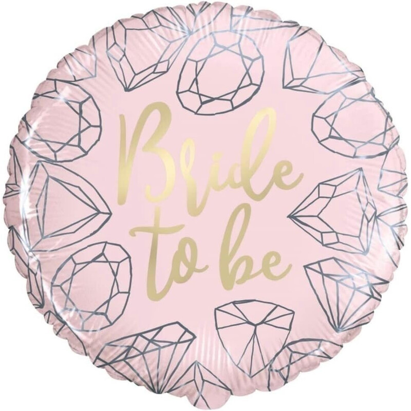 Μπαλόνι Φοιλ  18 Bride to Be Pink  bachelor party/wedding / 46 εκ