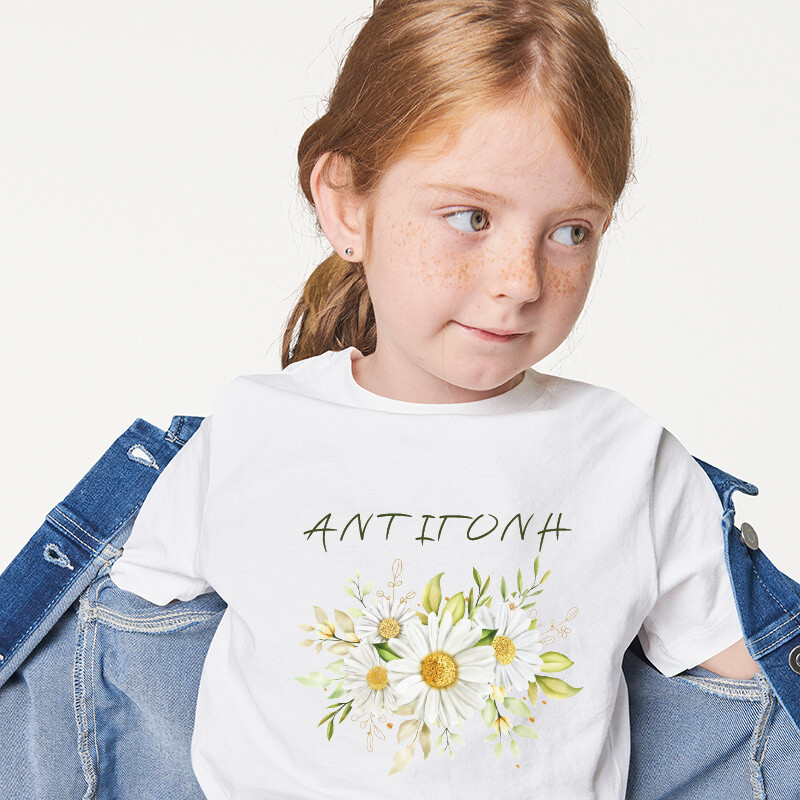 Παιδικό T-shirt Μαργαρίτα για κορίτσι με όνομα