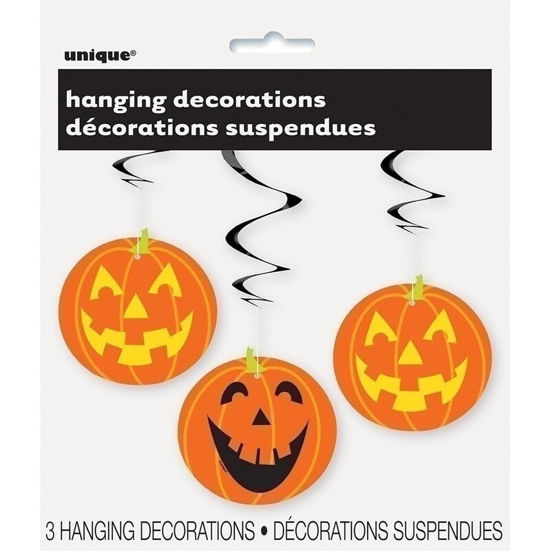 Κρεμαστά Διακοσμητικά με κολοκύθες - Pumpkins / 3 τεμ