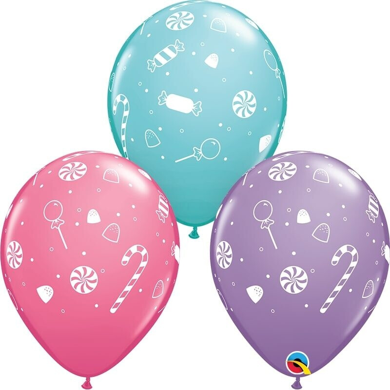 Μπαλόνια Λάτεξ  11 Candies & Confetti /CHRISTMAS 25 τεμ