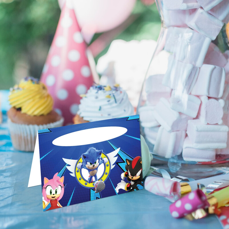 Καρτελάκι Μπουφέ Sonic/ 6τμχ