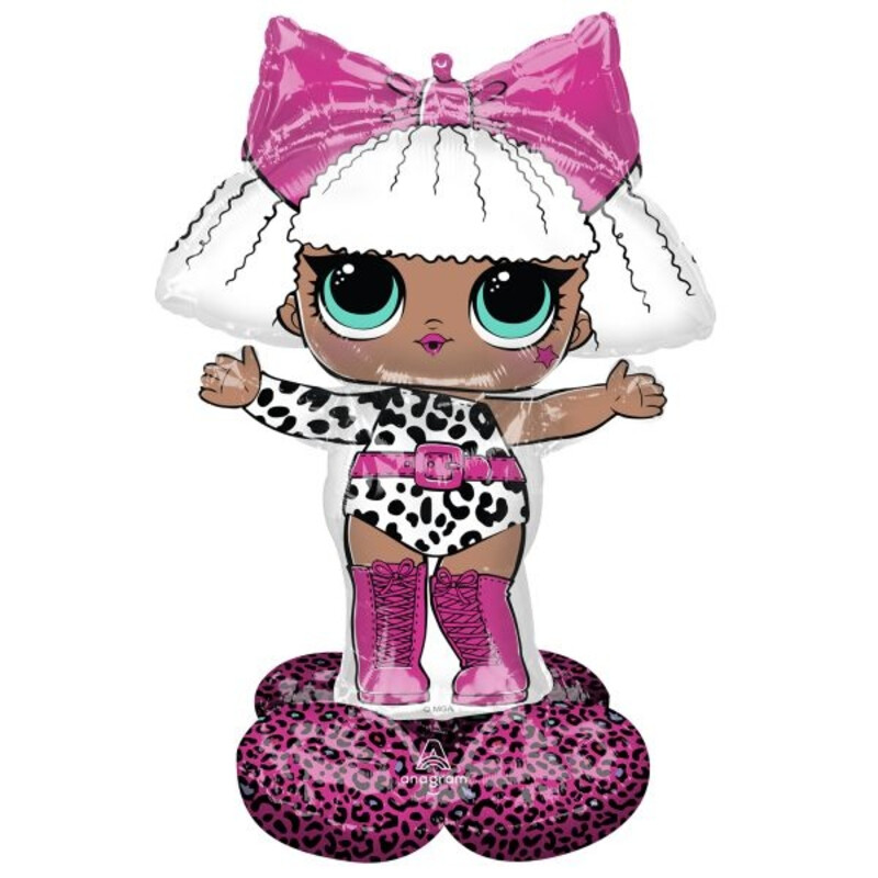 Μπαλόνι Φοιλ AirLoonz LOL Glam Diva / 88 εκ x 119 εκ