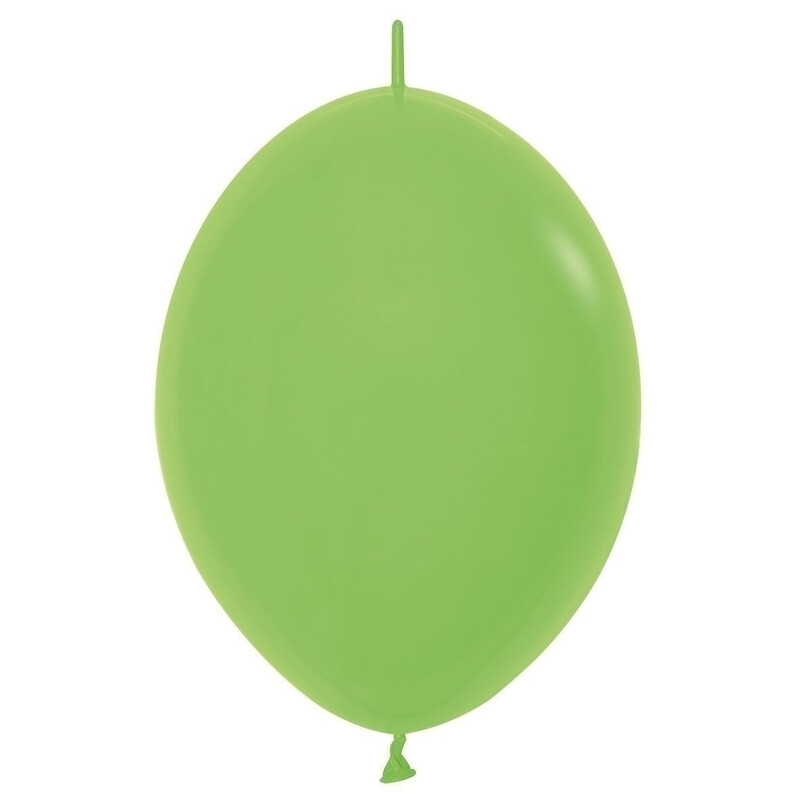 Μπαλόνια Λάτεξ Link 12 Λαχανί - Lime Green / 50 τεμ