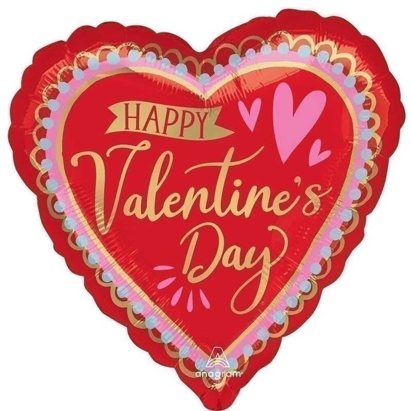Μπαλόνι Φοιλ 17 Artistic Affection Happy Valentine's Day / 43 εκ