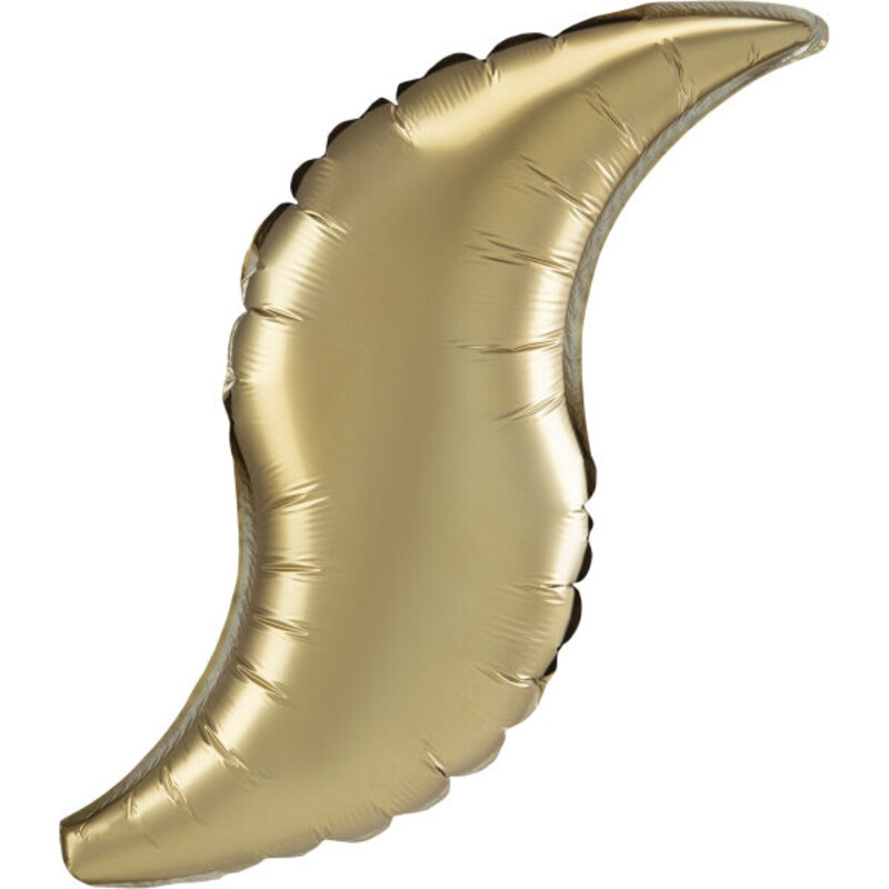 Μπαλόνι Φοιλ  Σχήμα Pastel Gold Satin Curve / 91 εκ