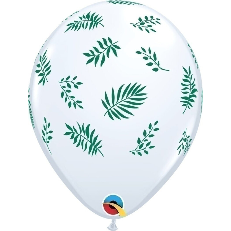 Μπαλόνια Λάτεξ 11 Tropical Greenery /25 τεμ
