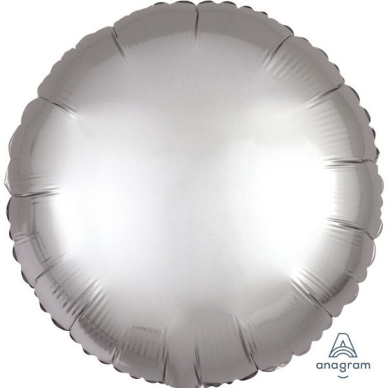 Μπαλόνι Φοιλ 17 Satin Luxe Platinum 43 εκ