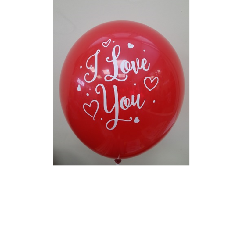 Μπαλόνια Λάτεξ R100 I love you /25 τεμ