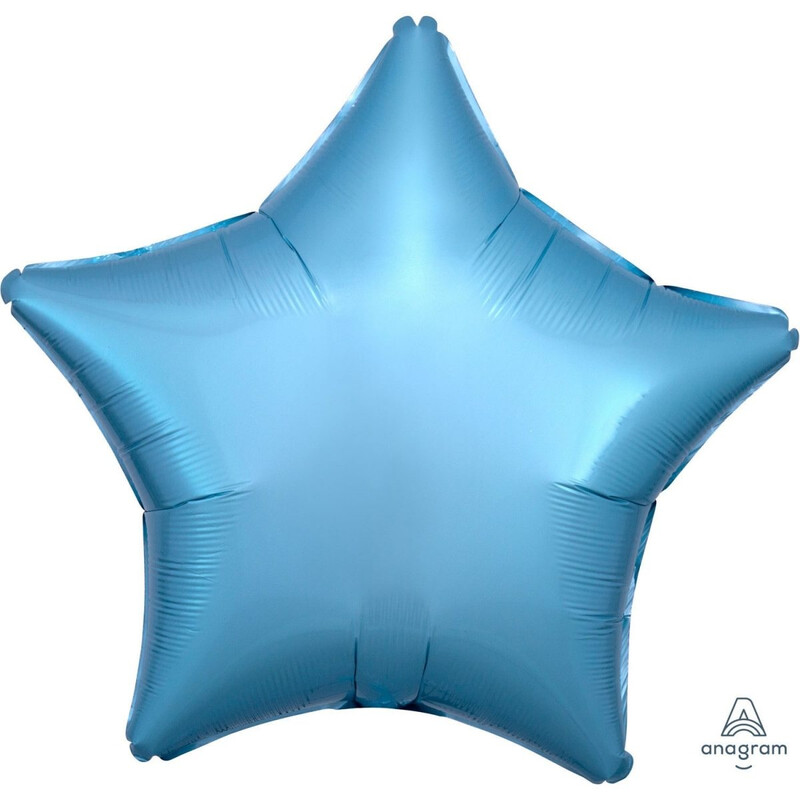 Μπαλόνι Φοιλ Αστέρι 18 Pearl Pastel Blue / 46 εκ