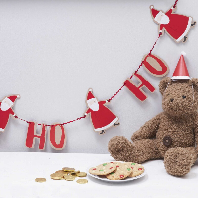 Γιρλάντα Ho Ho Ho Christmas Santa / 2 μ.
