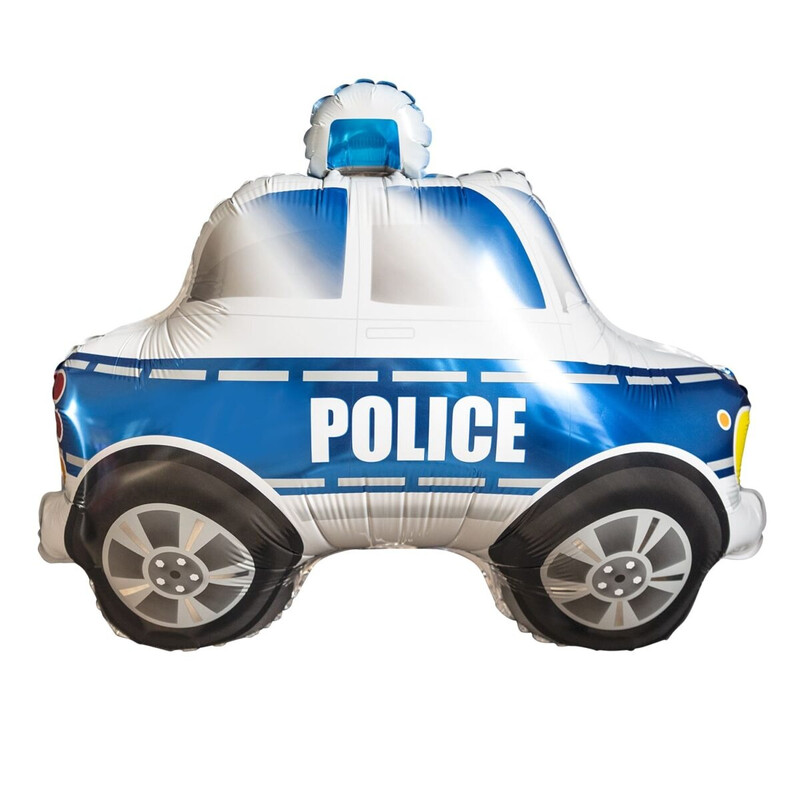 Μπαλόνι Φοιλ Σχήμα Police Car - Αστυνομικό  / 48 x 62 εκ - Ασυσκεύαστο