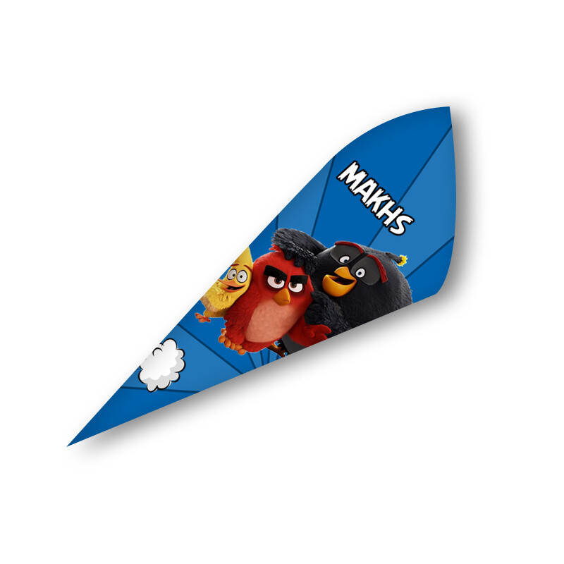 Χωνάκια για ζαχαρωτά με όνομα Angry Birds