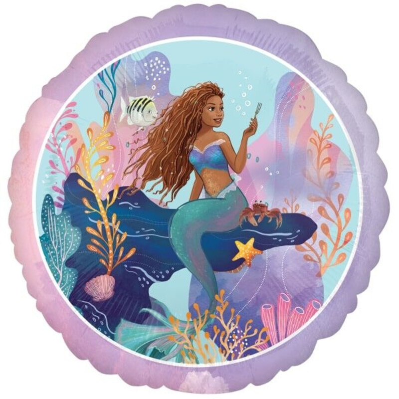 Μπαλόνι Φοιλ 17 Little Mermaid Live Action / 43cm - Γοργόνα