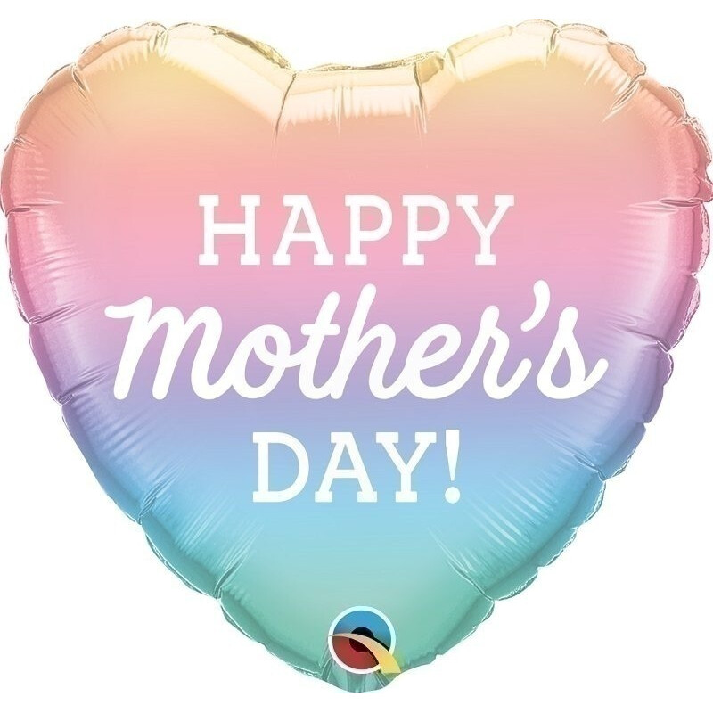 Μπαλόνι Φοιλ 18 Mother's Day Pastel Ombre/ 46 εκ