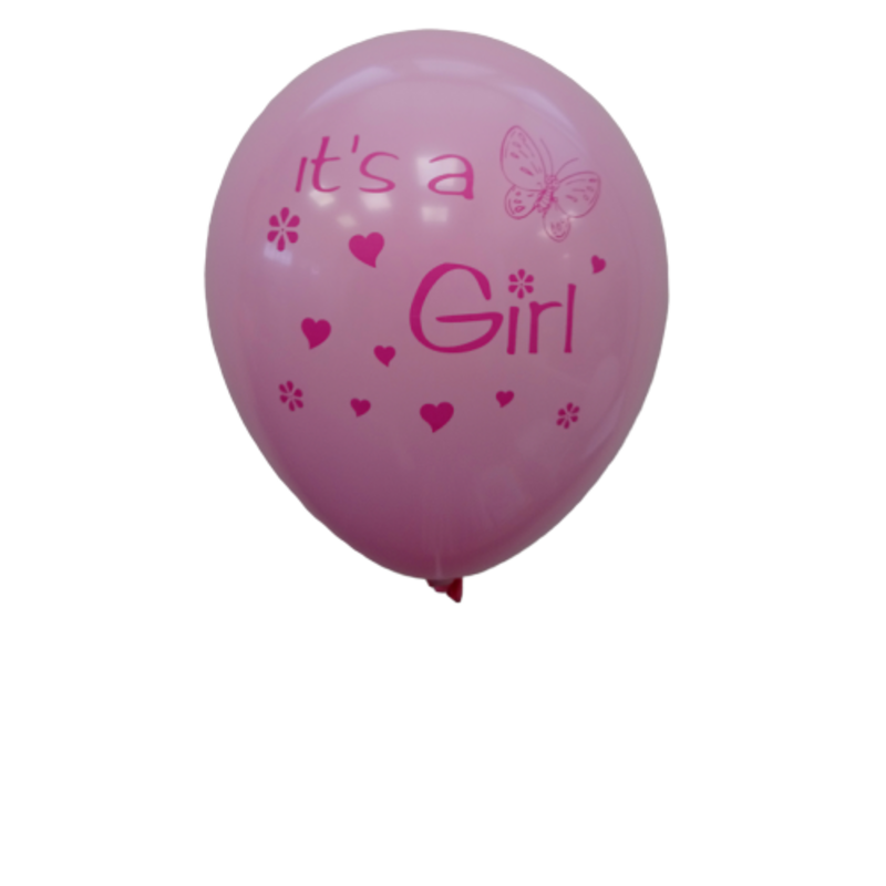 Μπαλόνια Λάτεξ 11'' Its a Girl 2 τυπώματα /100 τεμ