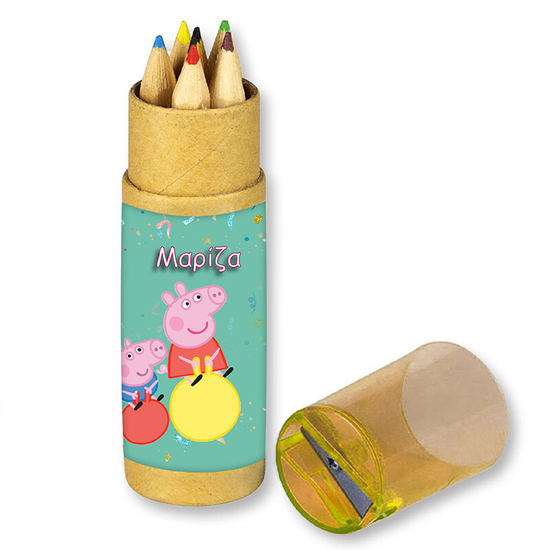 Peppa Ξυλομπογιές με όνομα