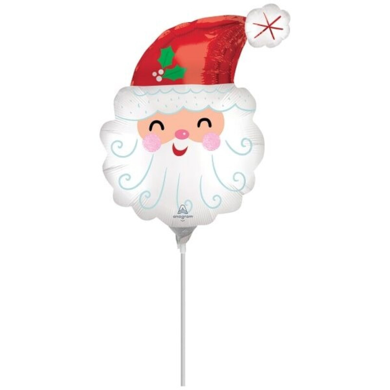 Μπαλόνι Φοιλ Μίνι 14 Smiley Satin Santa - Άγιος Βασίλης