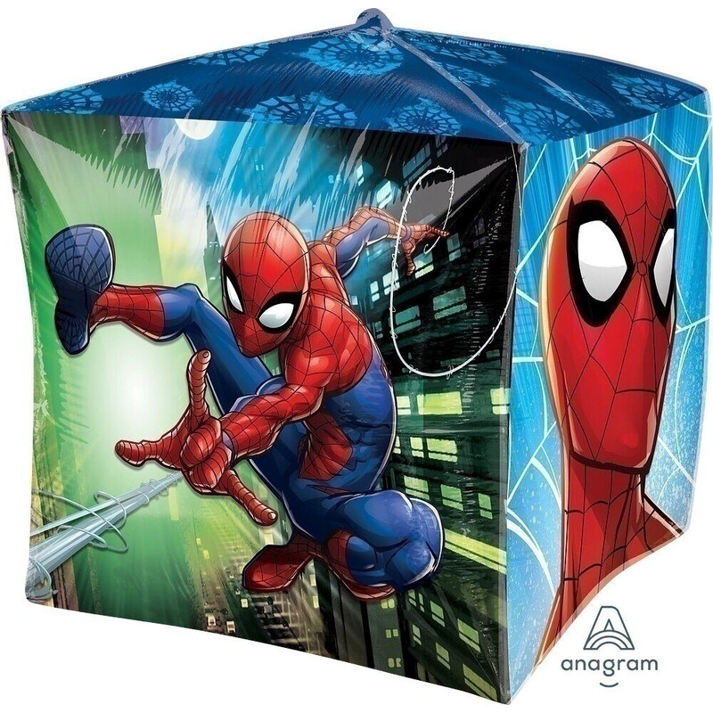 Μπαλόνι Φοιλ Cubz 15 Κύβος Spiderman / 38 εκ