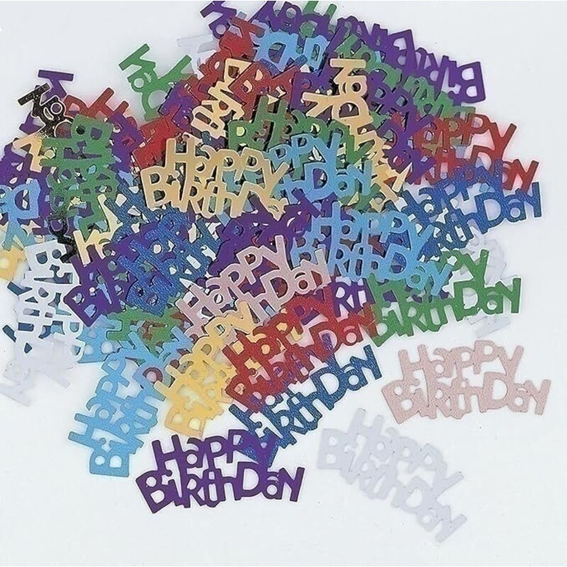 Κομφετί Ασορτί  Happy Birthday / 13 γρ