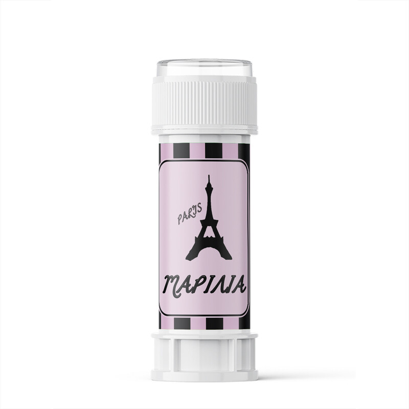 Σαπουνόφουσκες με όνομα Paris