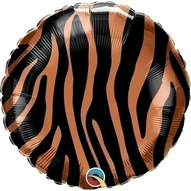 Μπαλόνι Φοιλ 18 Tiger Stripes / 46 εκ  Safari  Animal Print