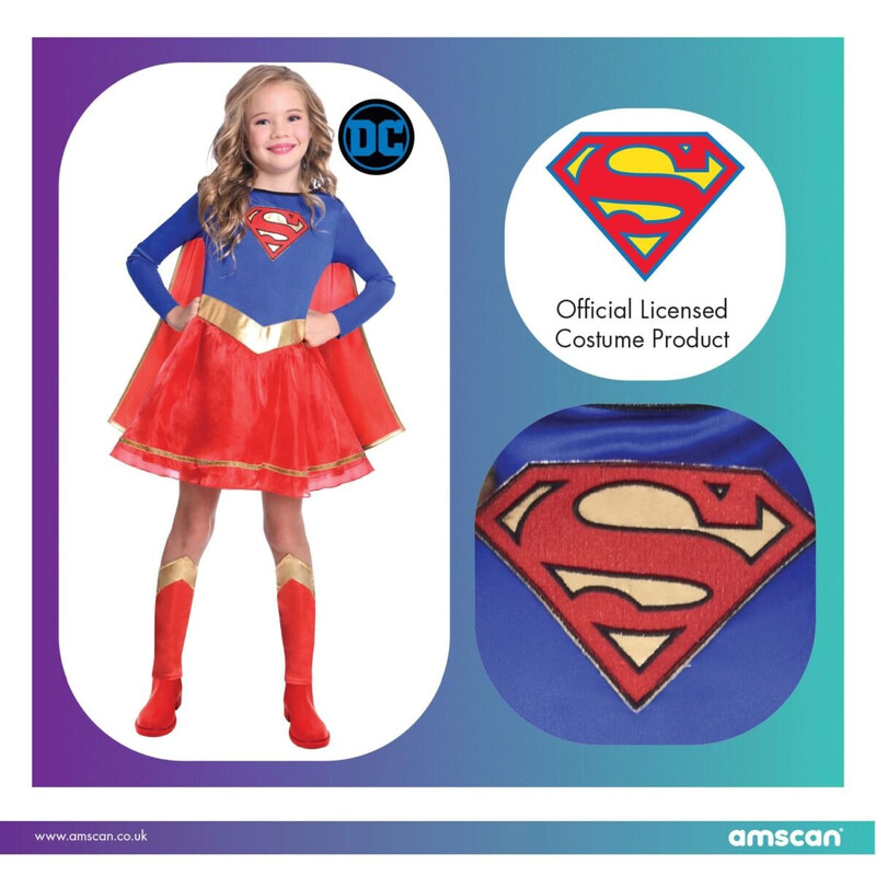 Στολή Supergirl Classic Costume  4-6 Ετών
